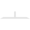 Ekena Millwork Portland Architectural Grade PVC Gable Bracket, 108"W x 27"H x 2"D x 6"F, 6/12 Pitch GBP108X27X0206POR00 - alternate 4